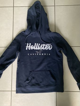 Hoodie Hollister California dunkelblau Grösse XS guter Zusta