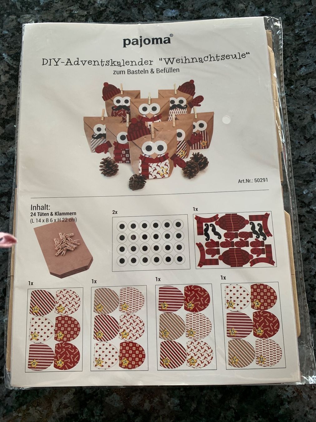 Kit di costruzioni: Adventskalender – Nuovo e nell'imballaggio originale da Zuzwil SG venduto da Ibohaus