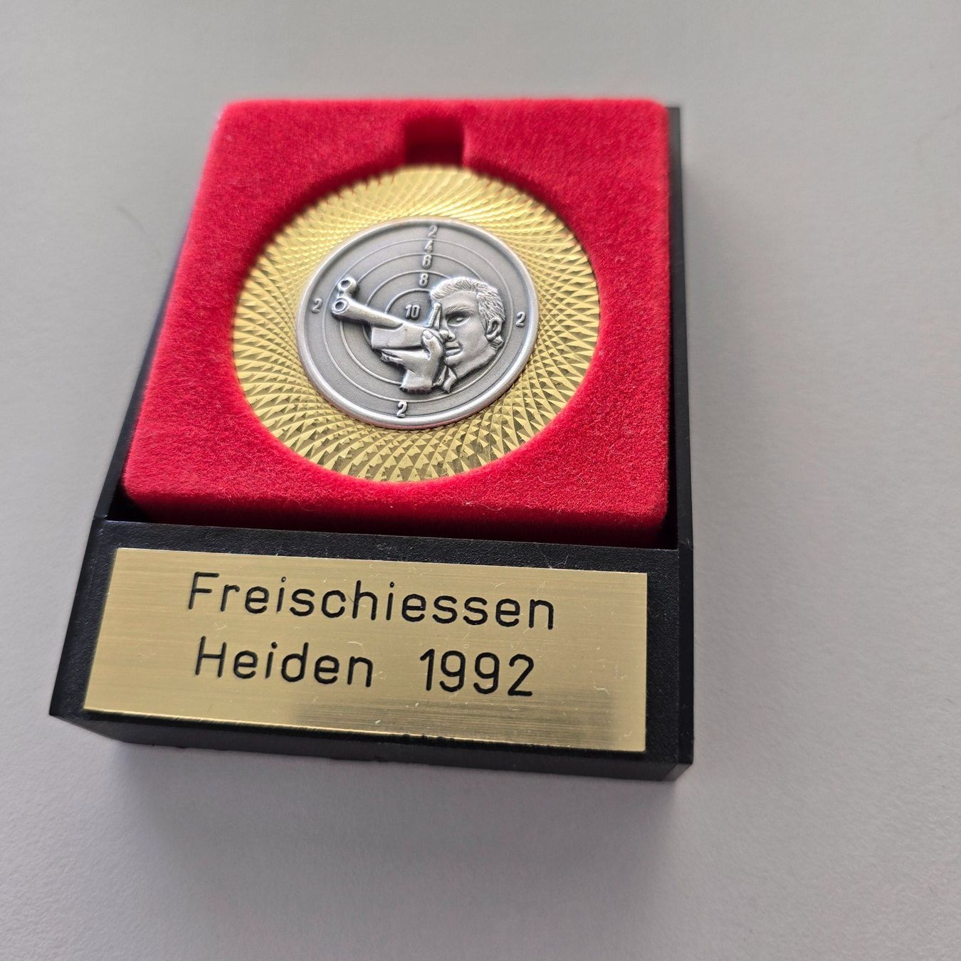 Medaglie: Freischiessen Heiden 1992 Medaille im Etui – Usato da Wil SG venduto da schnups13