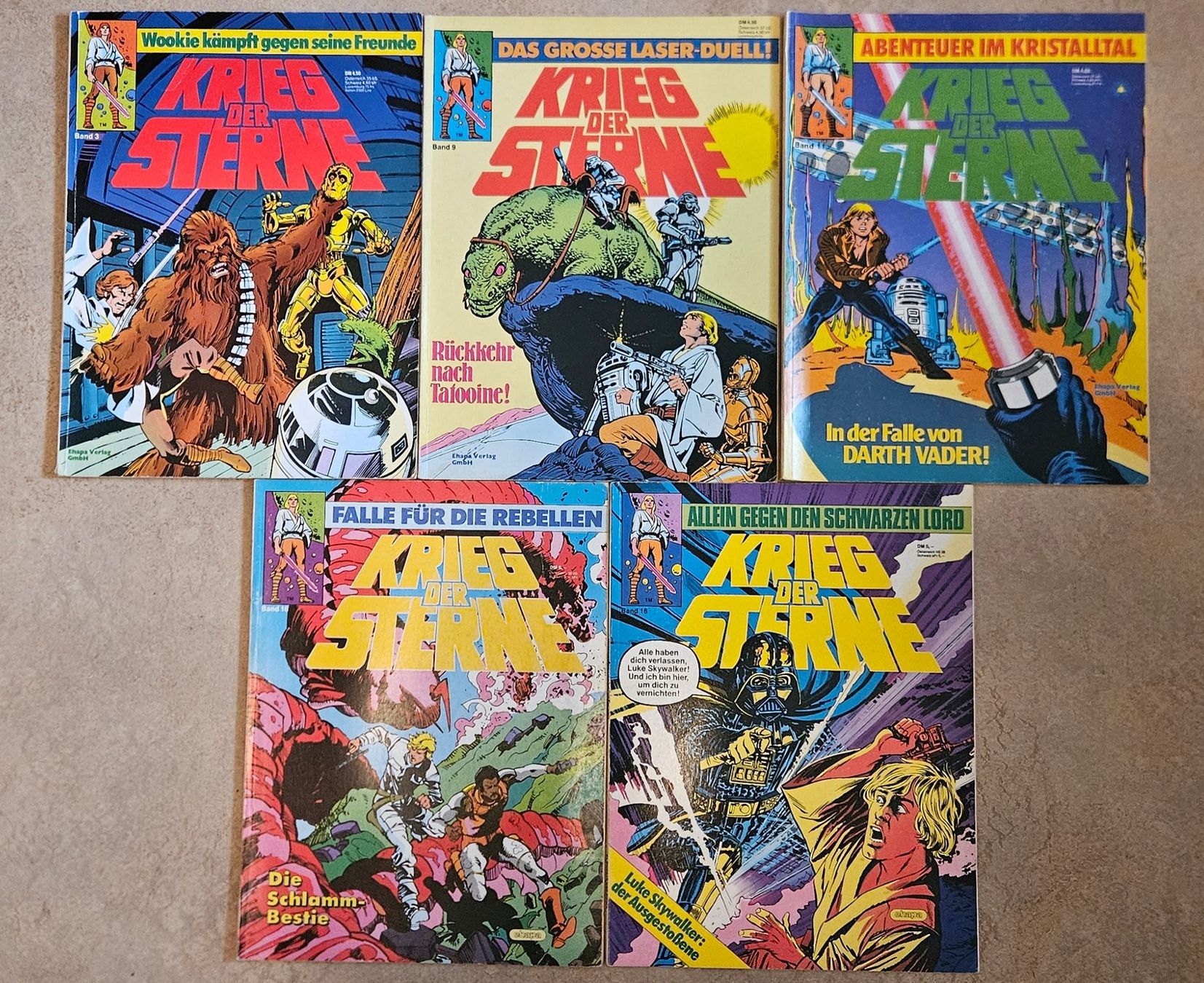 Fumetti: Comics - Krieg der Sterne (ehapa) – Usato da Winterthur venduto da Men_in_black