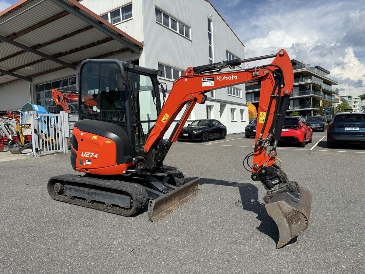 Kubota Escavatori: Bagger Kubota U27-4 HI – Usato da Sempach Station venduto da Gosler86 2