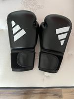 Boxhandschuhe Adidas Speed 50 schwarz Grösse 8oz wie neu