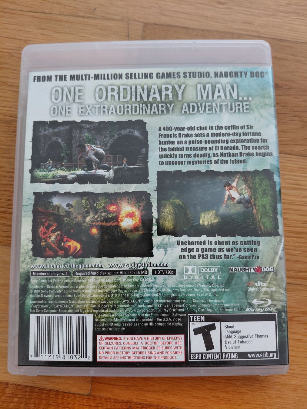 Sony Jeux: Uncharted Drake's Fortune PS3 – D'occasion à Oberwil BL par Petermib 3