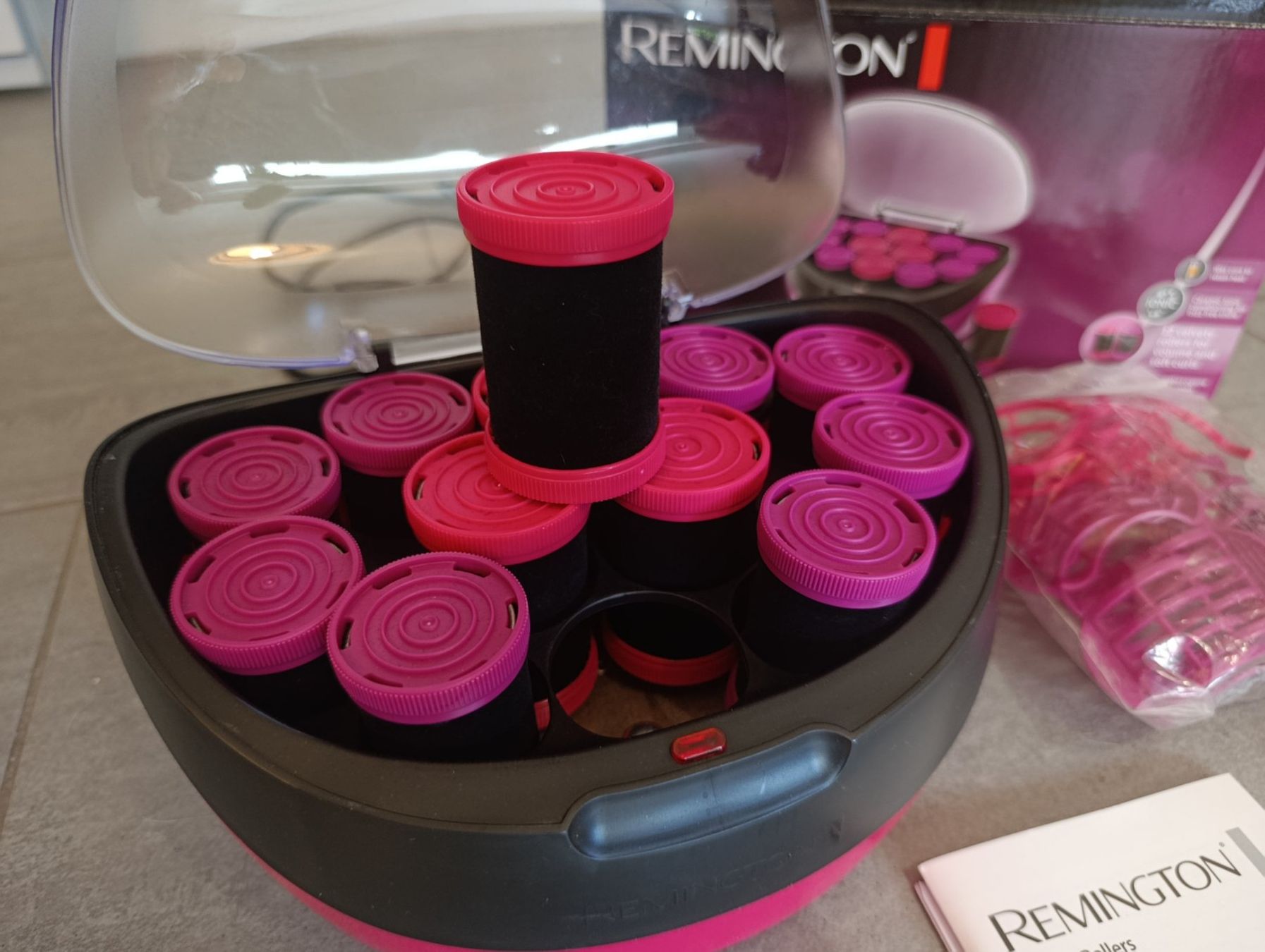 Remington Piastre & Arricciacapelli: REMINGTON Jumbo curls roller – Nuovo (secondo la descrizione) da Domat/Ems venduto da Lorand_ 3
