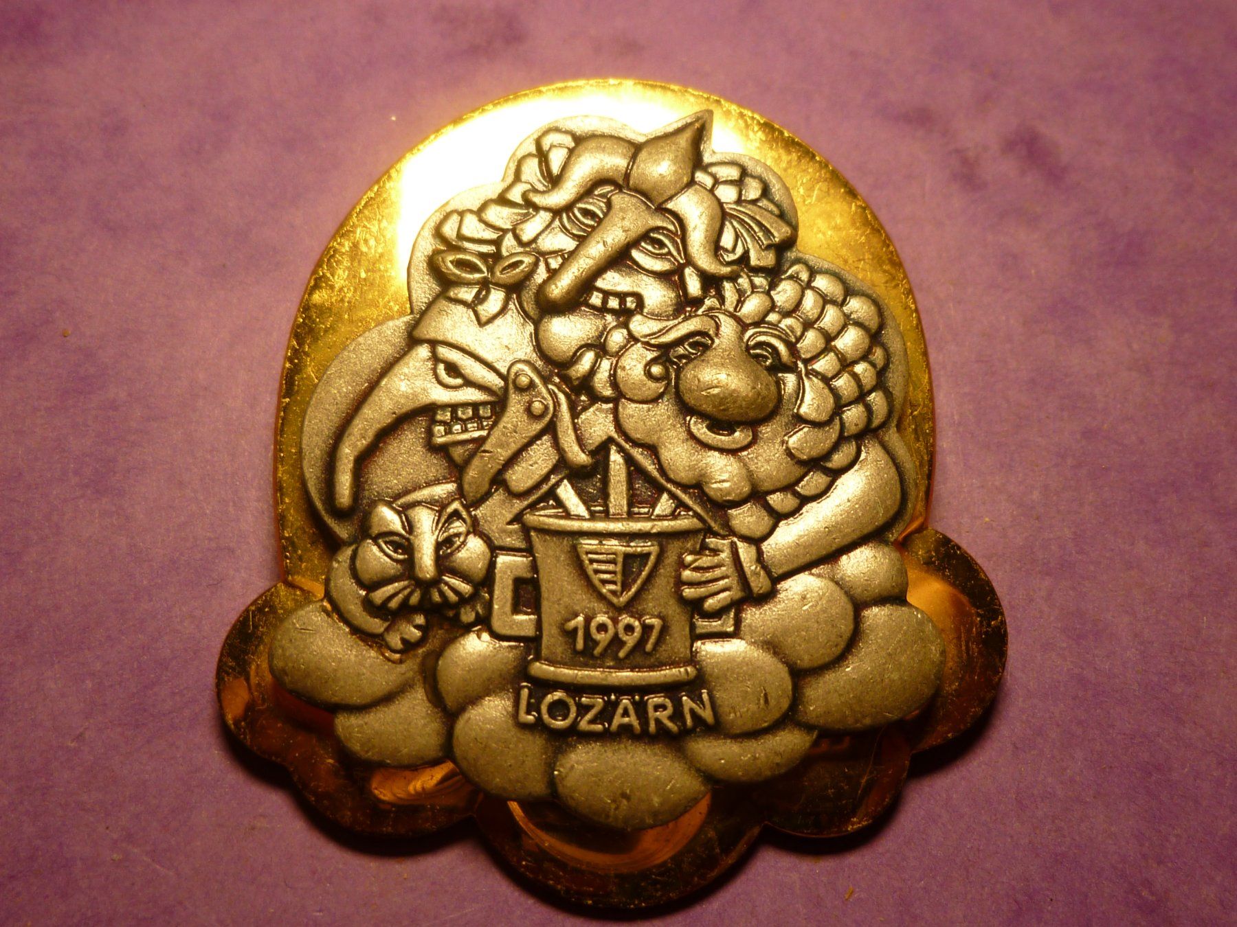 Placchette & Badge: LUZERN 1997 GOLD – Usato da Ried (Muotathal) venduto da Mandarin02