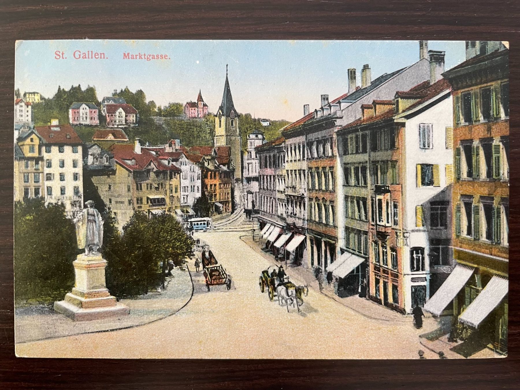 Cartes postales: ST. GALLEN Marktgasse, 4 Ansichtskarten – D'occasion à Wald ZH par TLILEF 5