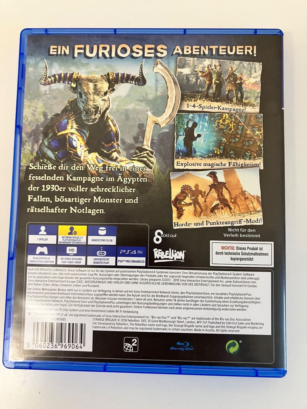 Giochi: Strange Brigade Playstation 4 – Usato da Winterthur venduto da simba1983 1