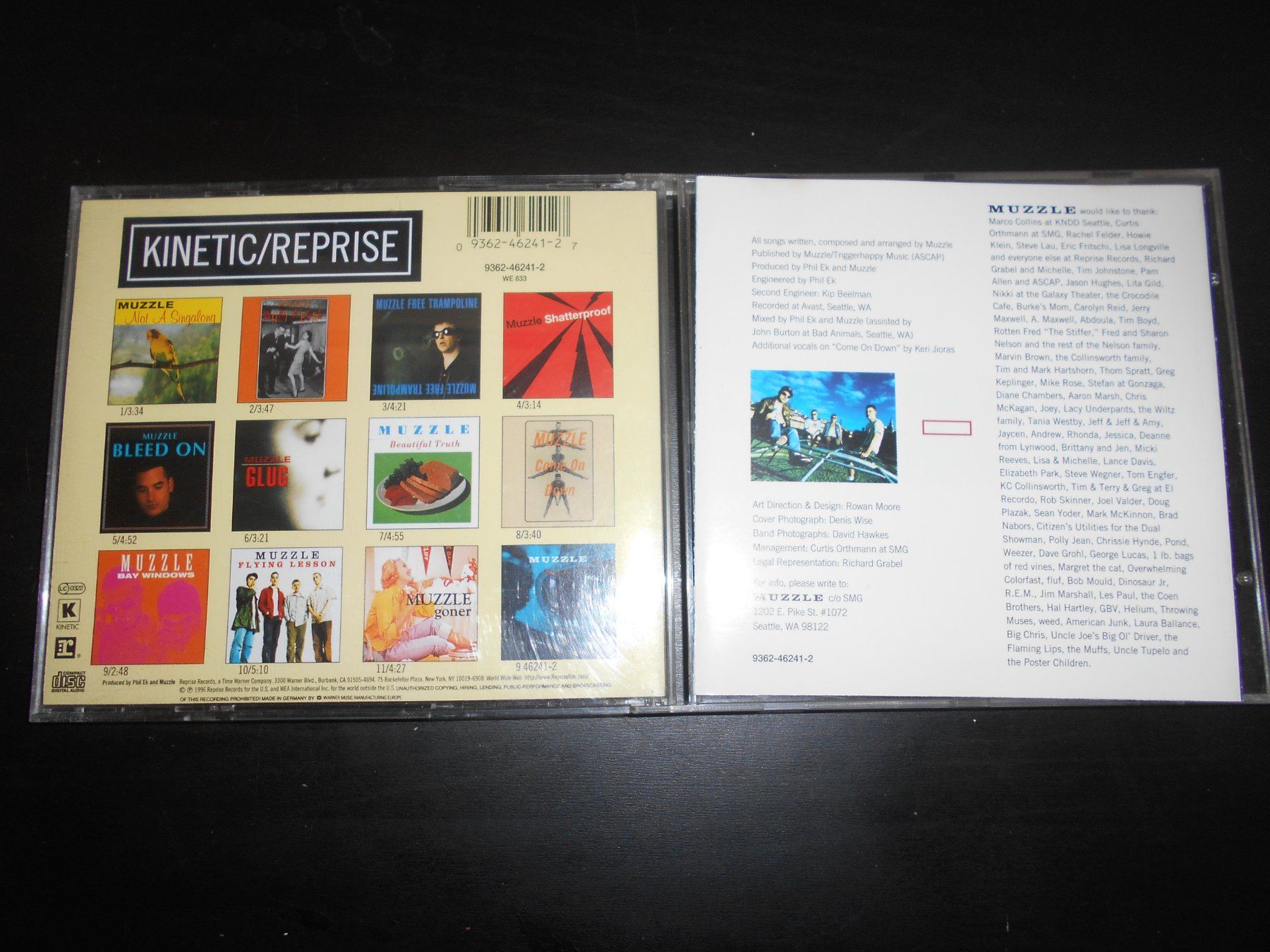CD: Muzzle – Betty Pickup / 1996 – Usato da Aarberg venduto da witchhunter01 1