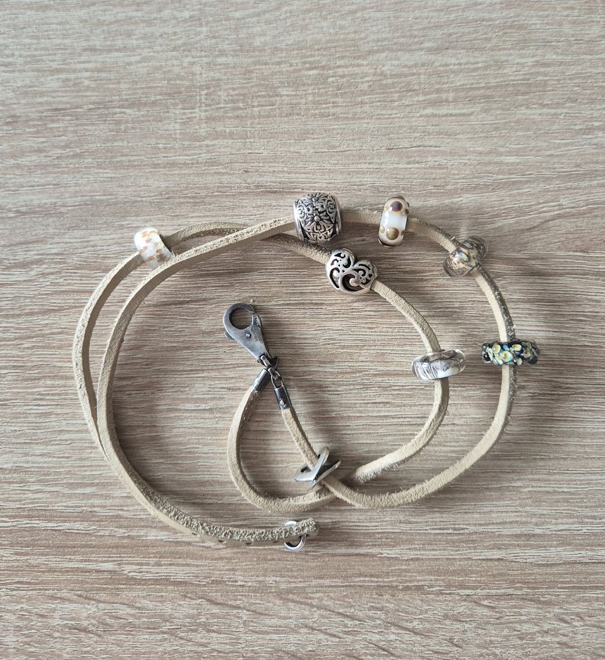 Bracciali & Braccialetti: *Trollbeads the original* Lederarmband  – Usato da Ellighausen venduto da Luna_dk 1