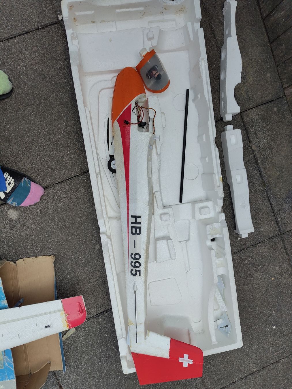 Modellismo RC: parkzone KA8 Modellflugzeug – Usato da Münchenbuchsee venduto da Bluemlei 5