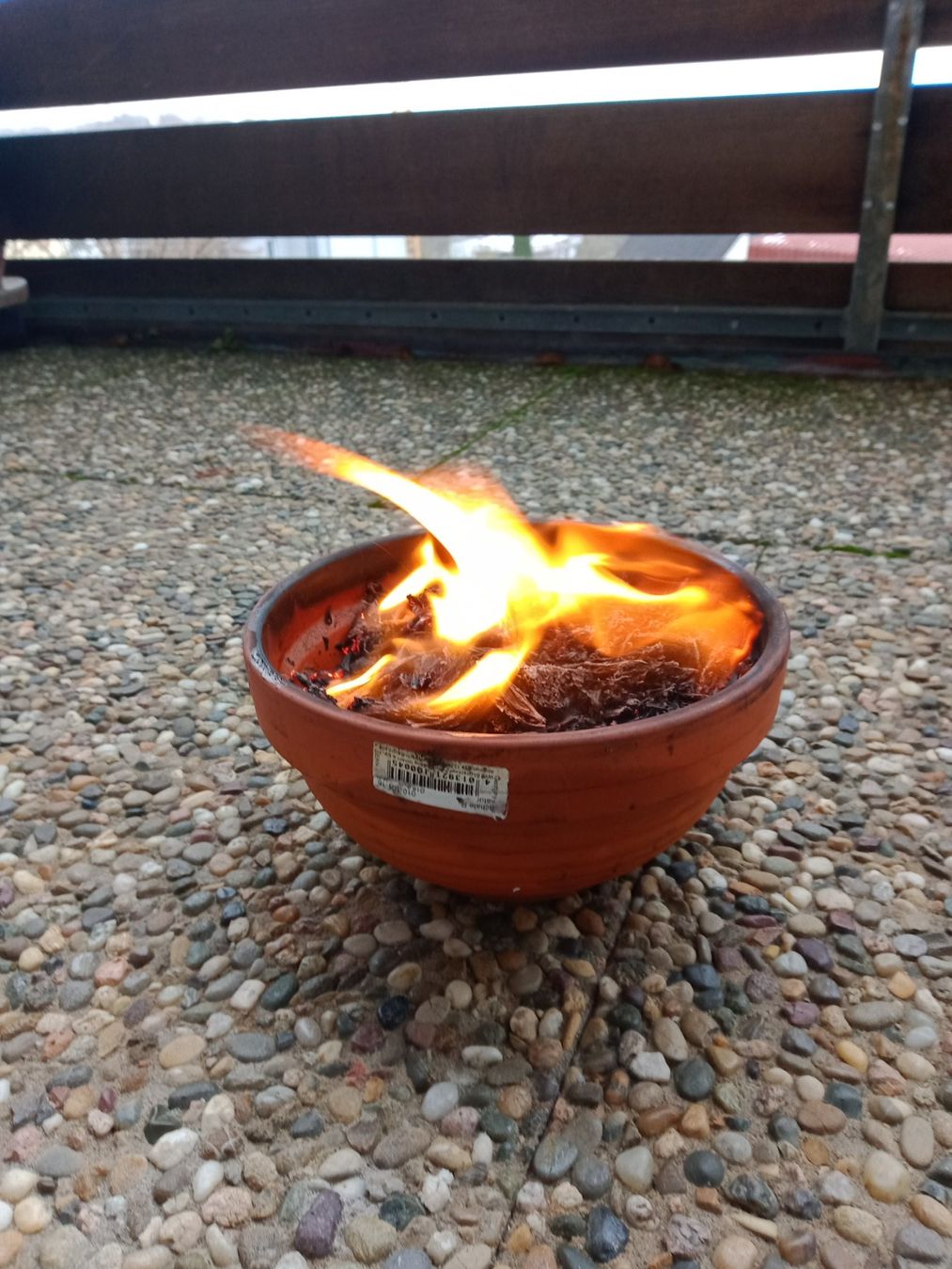 Candele: für Party oder Event  Feuertopf aus 100% Recyclingwachs – Nuovo (secondo la descrizione) da Schaffhausen venduto da LC-digi 1