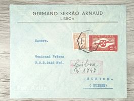 TR05 Enveloppe + Timbre Portugal 1942