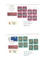 Pro Patria 1964  6 enveloppes FDC Lausanne Expo
