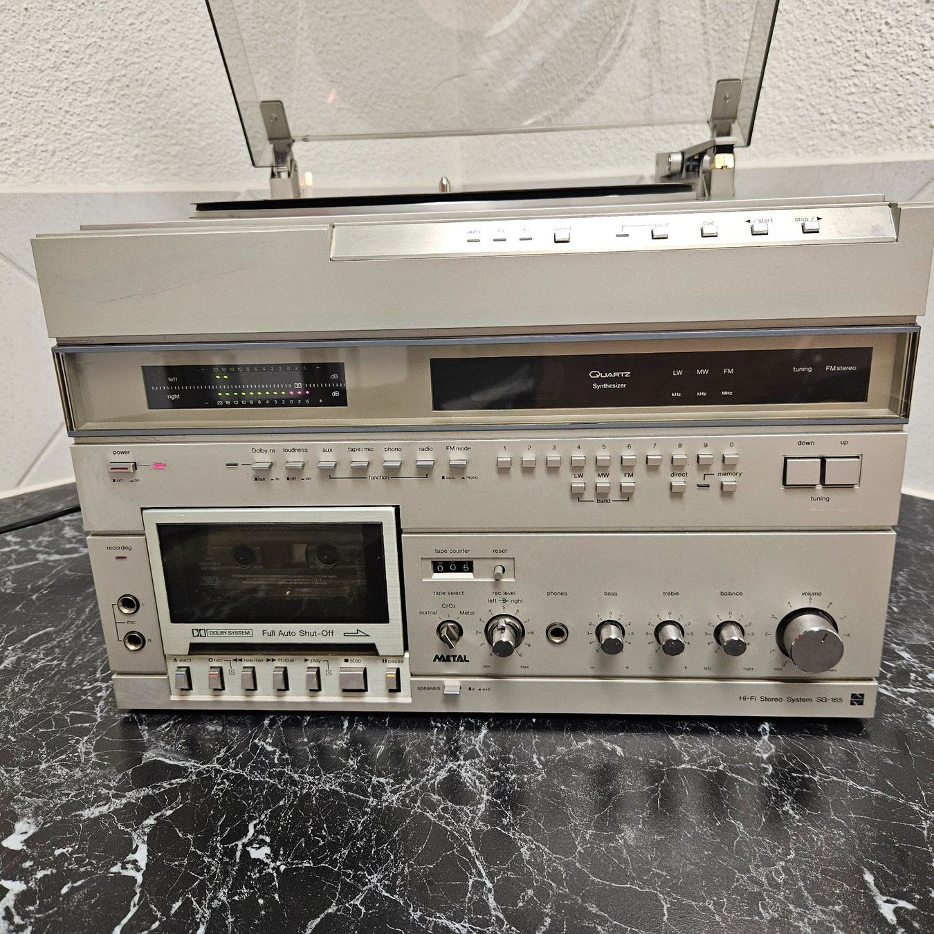 Panasonic Audio- & Mediensysteme: PANASONIC Hi-Fi System SG-165 Kompaktanlage mit Boxen – Gebraucht aus Hergiswil NW von Anita-Maria 1