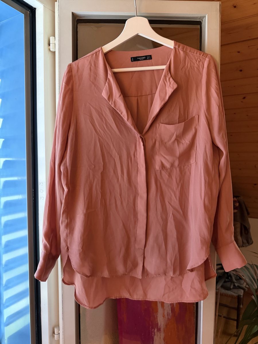 Mango Blusen: Mango Blouse Peach good condition – Gebraucht aus Zürich von BettinaMarie2308