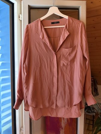Mango Blouse Peach good condition
