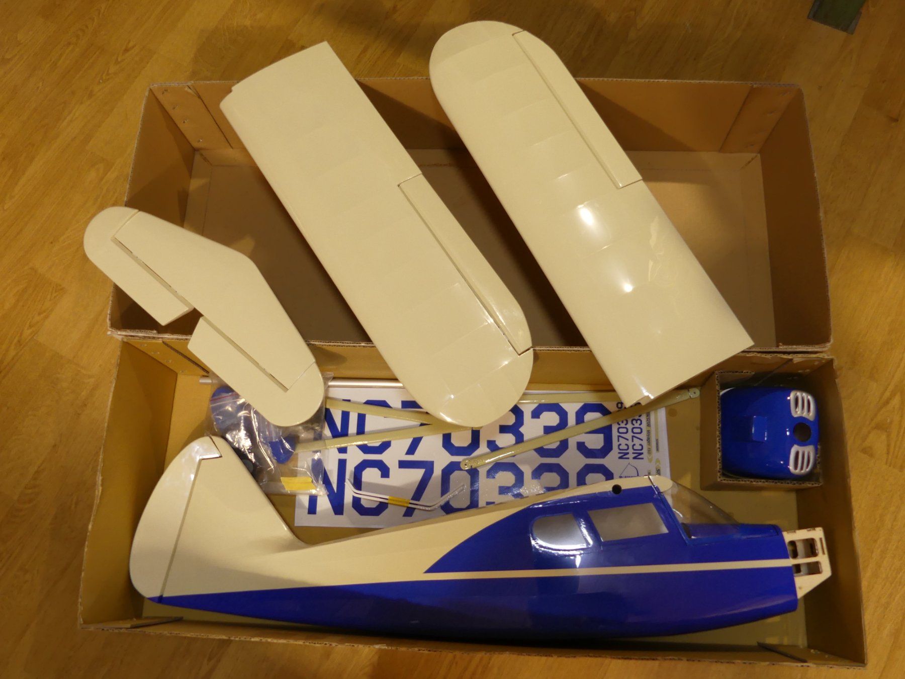 RC Modellbau: ARF - Bausatz  Stinson - EP von Phoenix-Model – Neu und originalverpackt aus Dürrenäsch von Seafang 3