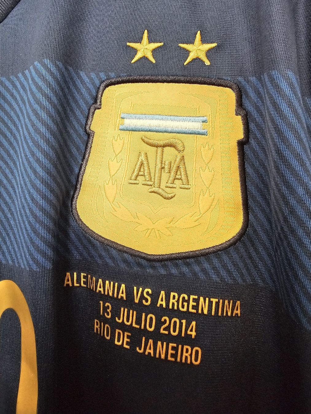 Canottiere & Pantaloni: Argentinien Langarmtrikot WM 2014 – Nuovo (secondo la descrizione) da Rickenbach LU venduto da LichterWelt 2