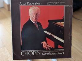 Artur Rubinstein Chopin Klavierkonzert Nr. 2 ETERNA B 26 722