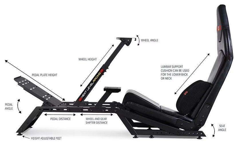 Next Sedie: Next Level Racing F-GT Formula Cockpit – Usato da Rorschacherberg venduto da Darthiceman 3