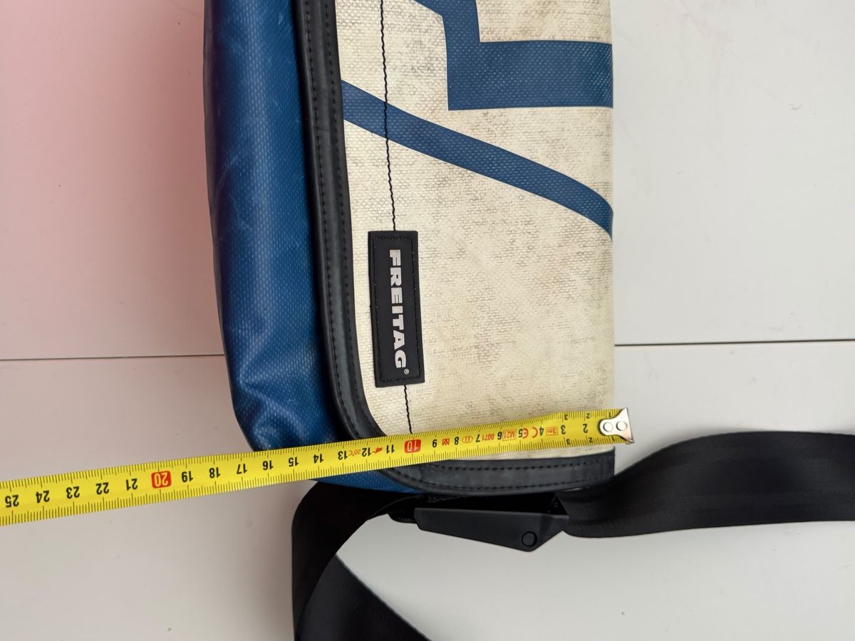 Freitag Taschen: Freitag sacoche bleu beige  – Gebraucht aus Brügg BE von haj_9zhk 2