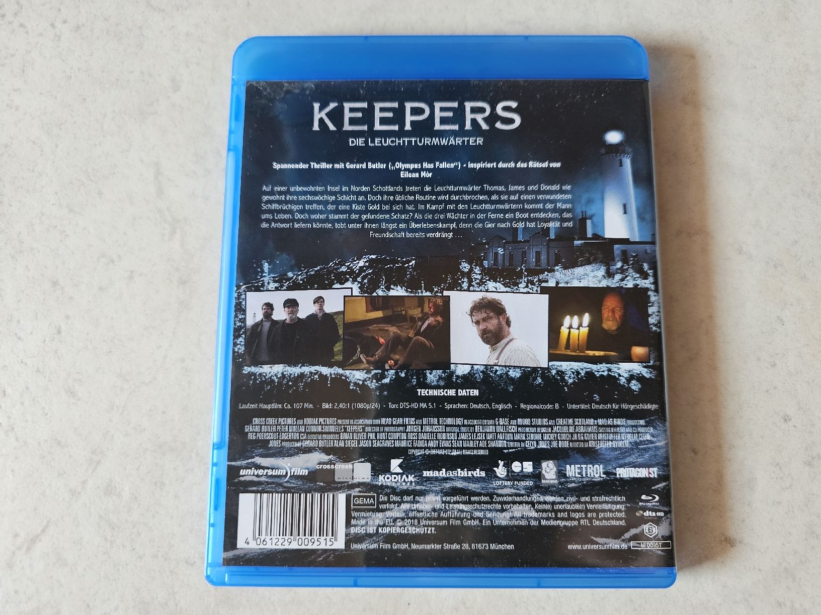 Alle DVDs: Keepers  -  Die Leuchtturmwärter  /  Bluray – Gebraucht aus Schneisingen von backstore24 1