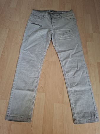 Street One Hose Damen Grau Grösse 40 guter Zustand