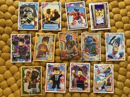Lot de 13 cartes Lego Ninjago 