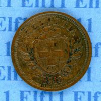 CHF___0.01 1910 ss-vz 1 Rappen