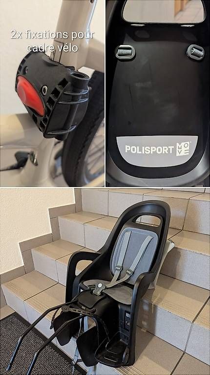 Vélos: Siège de vélo pour enfants – D'occasion à Penthéréaz par Gnocchi05