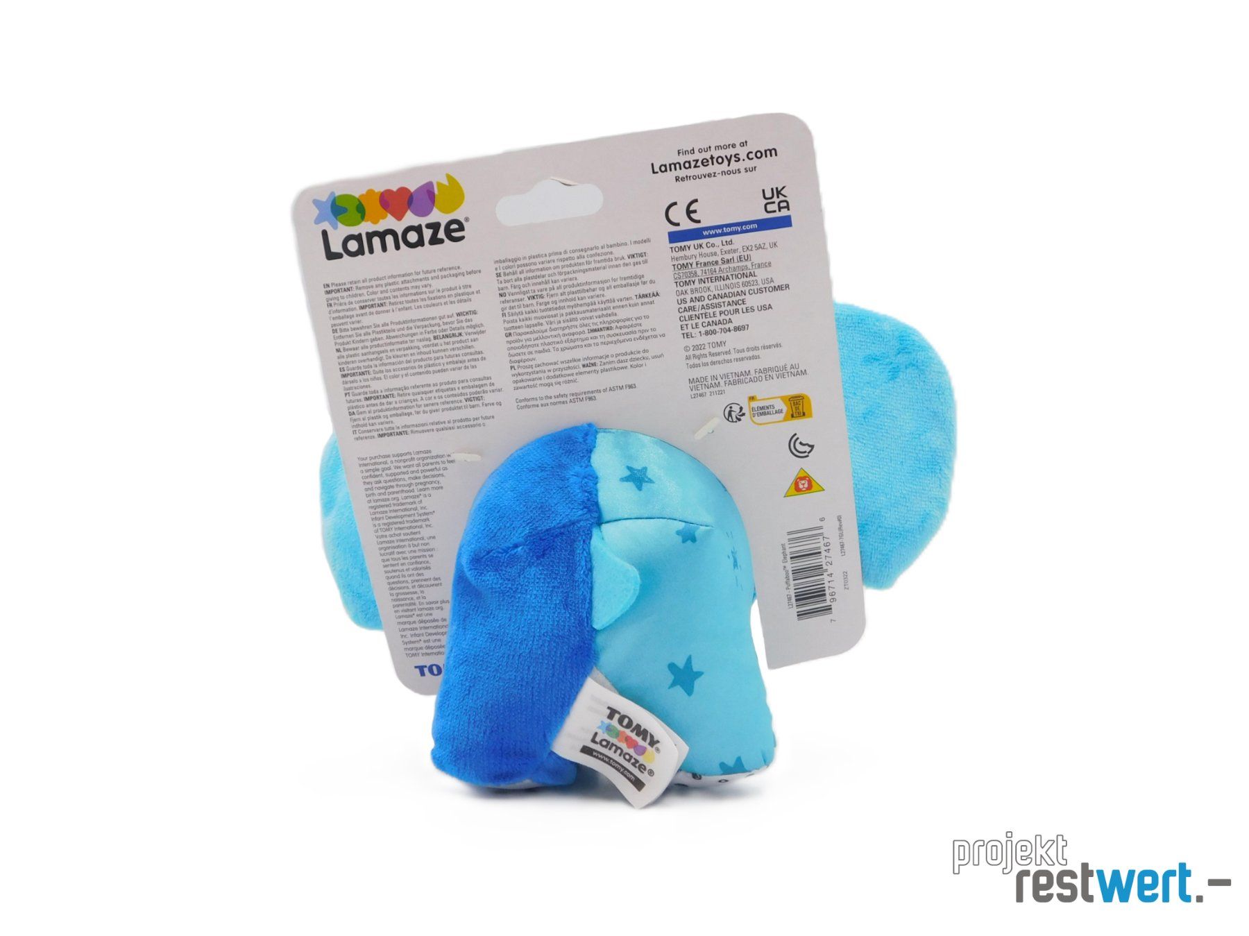 Tomy Giocattoli: Sensorischer Plüsch-Elefant von TOMY & LAMAZE – Nuovo (secondo la descrizione) da Bülach venduto da restwert_buelach 5