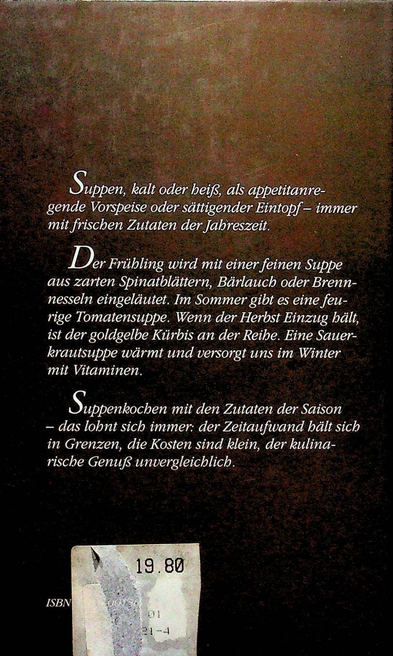 Libri: Josy Nussbaumer Das Schweizer Suppenbuch – Usato da Reitnau venduto da Zaomir 7