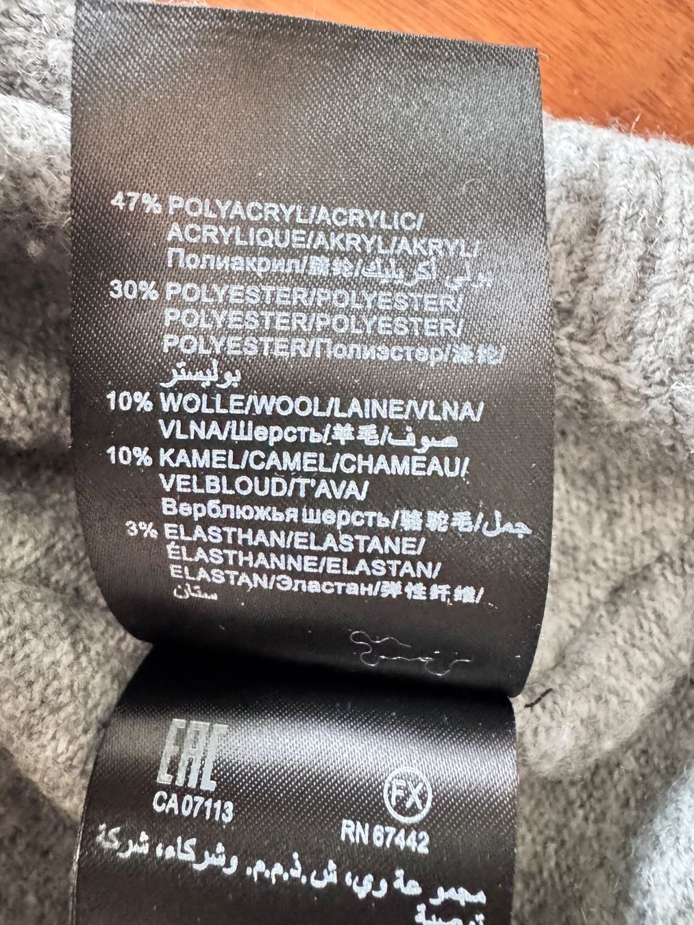 Maglioni & Felpe: Grauer Oversized Pullover von Set Grösse S / oversized – Usato da Bertschikon Gossau venduto da chanty_7 3