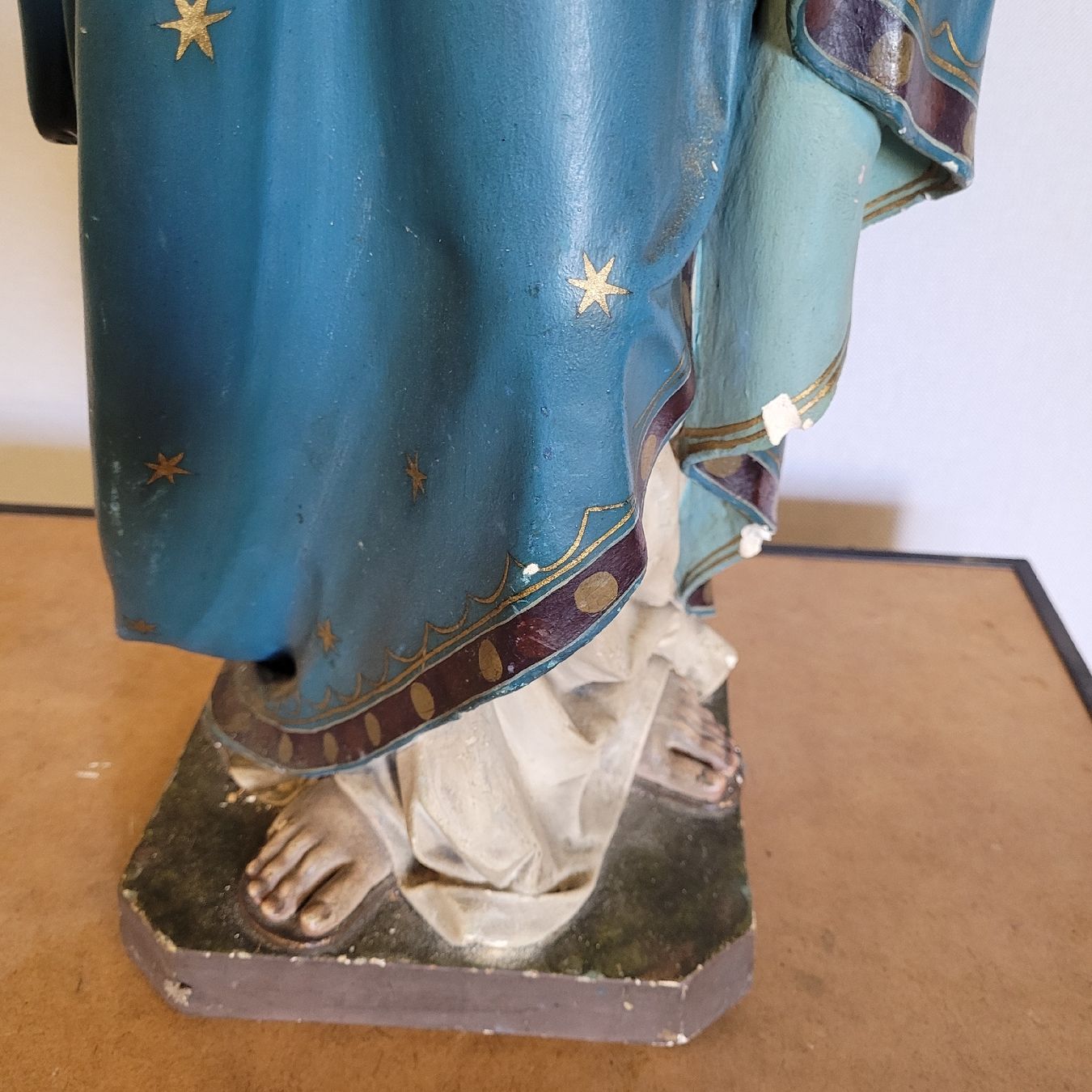 Statuette: antike figur statue maria – Usato da Reichenburg venduto da AK_78 6