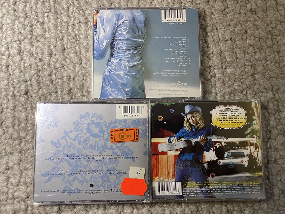 CD: 3x Madonna – Nuovo (secondo la descrizione) da Reinach AG venduto da trigger7811 1