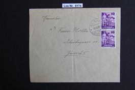 FL Brief gestempelt 1938                            Los 6174