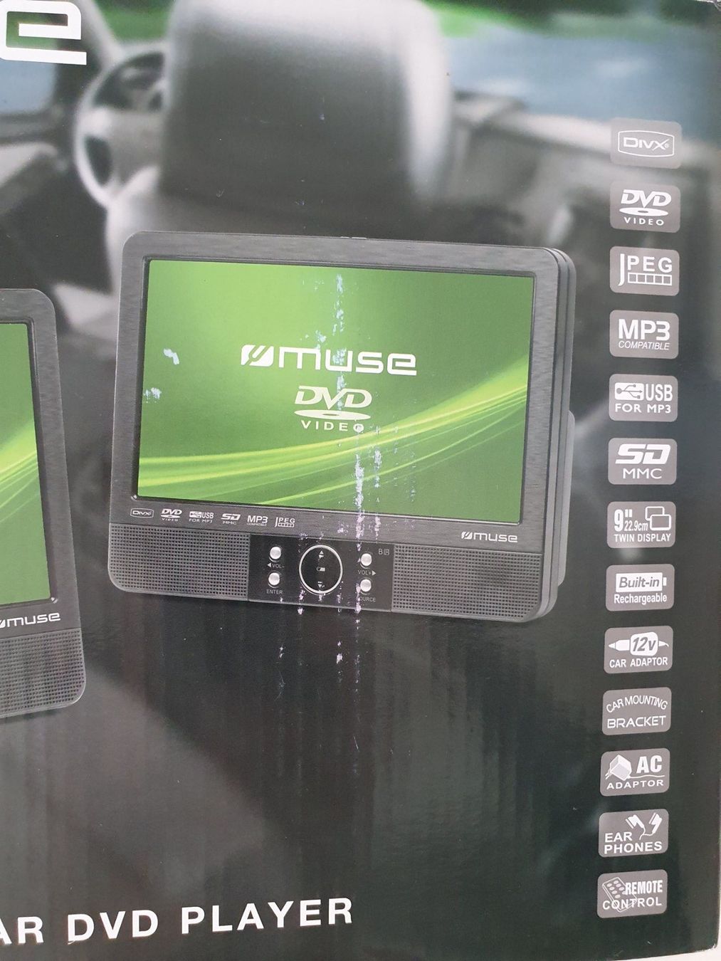 Lettore multimediale & Streamer: Fahrzeug-DVD-Player mit zwei Bildschirmen – Usato da Jona venduto da Mafari 1