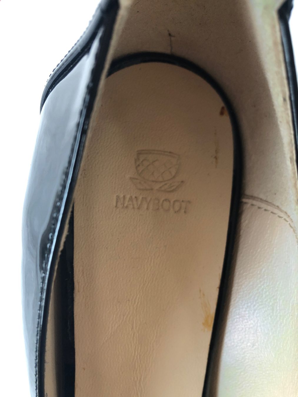 Navyboot Damenschuhe: Sandaletten Navyboot schwarz Absatzschuh – Neu (gemäss Beschreibung) aus Arlesheim von leyRum4.5 5