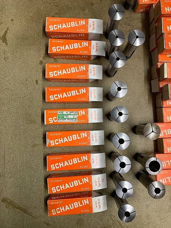 Tous les outils: Schaublin Spannzangen W25 – D'occasion à Binningen par ml2_7jnk 1