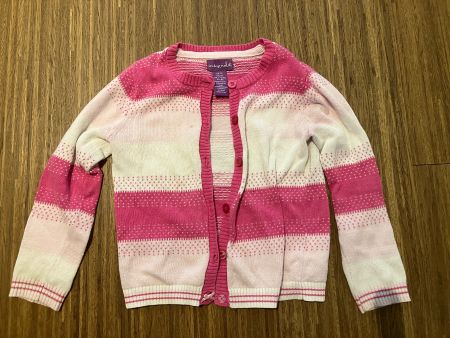 Rosa-weisse Strickjacke Gr. 98, Shrinking violet 🛍️