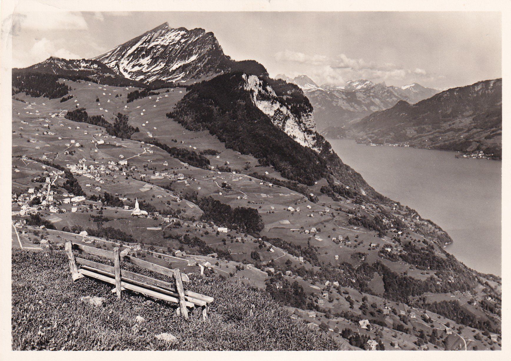 Cartoline postali: Hotel Rössli Amden ob Wessen – Usato da Cormoret venduto da Pascalll2001