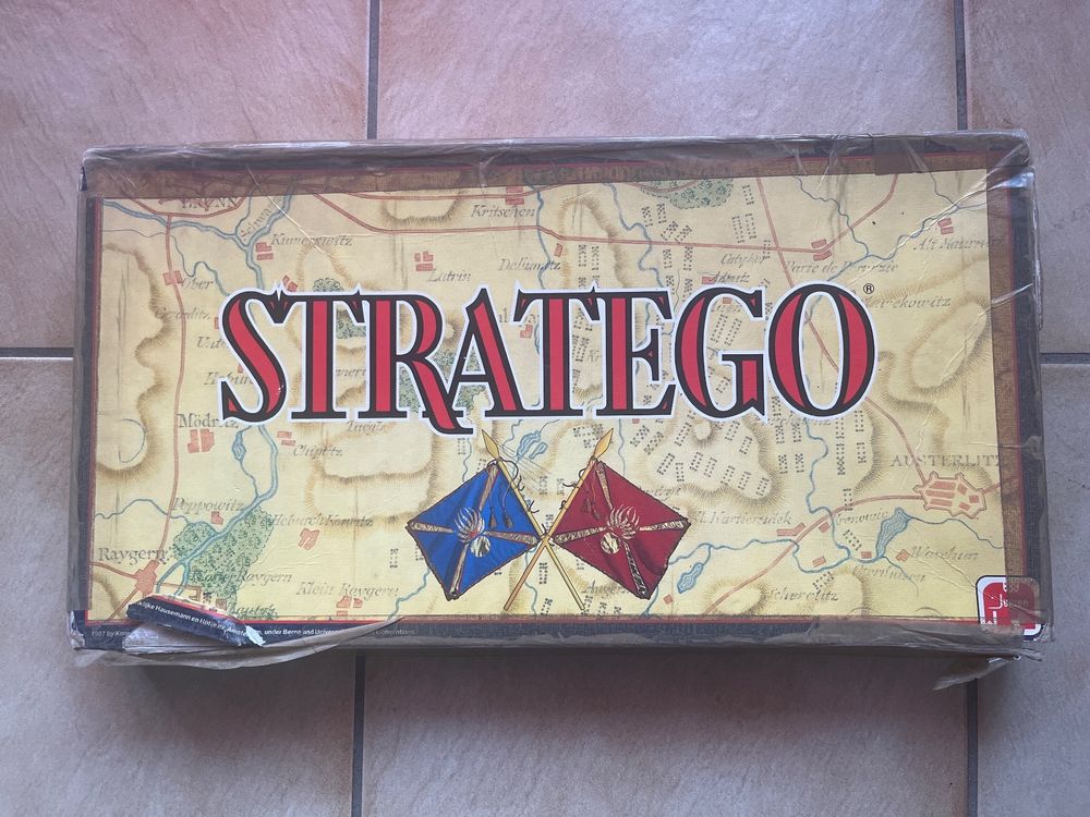 Jeu De Stratégie Vintage – La Quille (vers 1950) – Type Stratego Militaria WWII