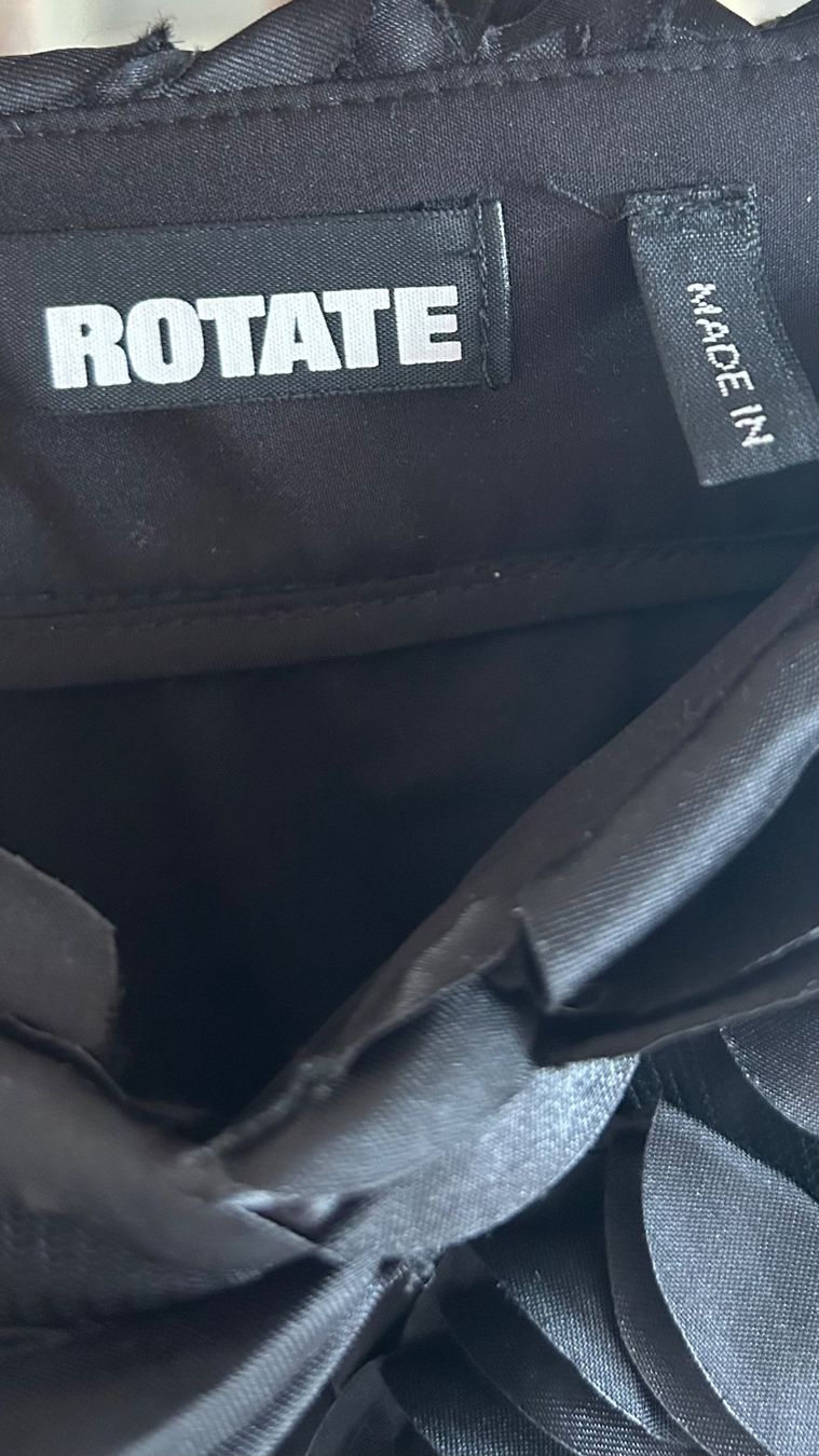 Röcke: Jupe ROTATE noire taille 36 avec roses 3D – Neu (gemäss Beschreibung) aus Arzier-Le Muids von kaczuszka 7
