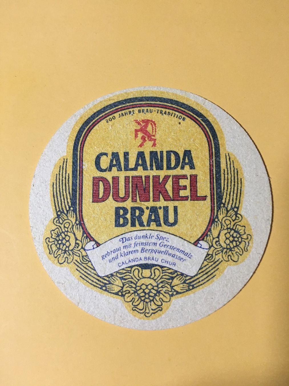 Untersetzer: Bierdeckel Schloss Marschlins Igis – Gebraucht aus Küttigen von Melisch1000 1