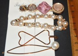 Schmuckset E-102 – 4 Haarspangen