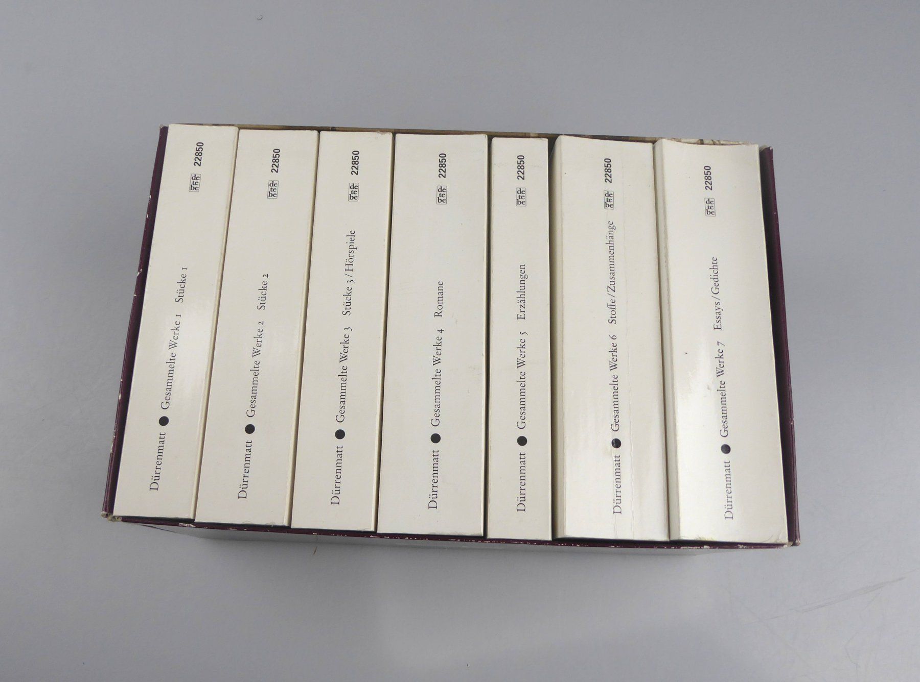 Libri: Dürrenmatt Gesammelte Werke 7 Bände – Usato da Volketswil venduto da brockipfannenstil