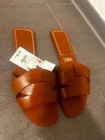 ZARA Sandalen braun Grösse 40 Neu mit Etikett Sommer 2023