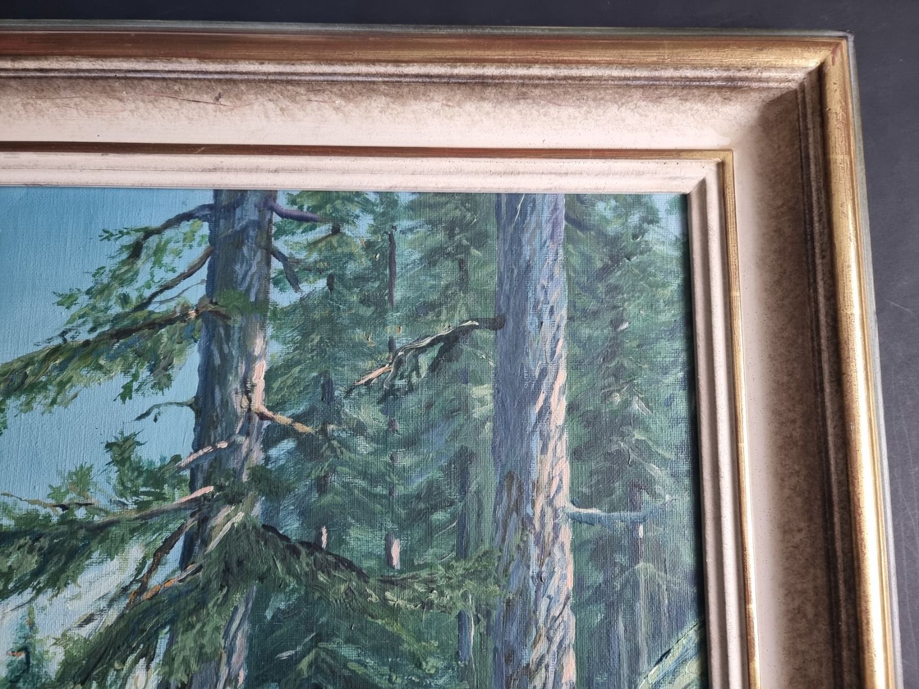 Gemälde: A.NIEDERER  GEMÄLDE SIGNIERT OEL/LEINWAND MIT RAHMEN – Gebraucht aus Gersau von grafik-kunst 2