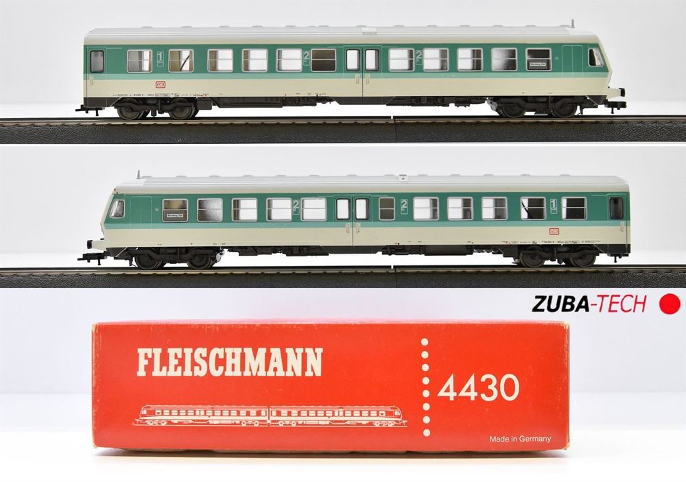 FLEISCHMANN 4438 - Autorail Diesel BR 614 Époque 4 - H0 Analogique - Neuf