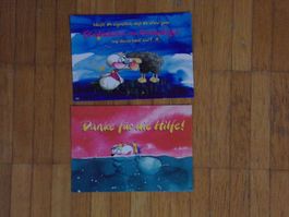 Diddl Postkarten  2 Stück    Set O13